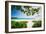 A White Sand Beach On The Island Of Eleuthera, The Bahamas-Erik Kruthoff-Framed Photographic Print