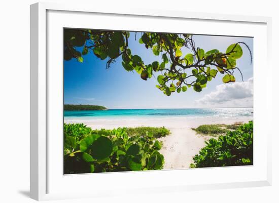 A White Sand Beach On The Island Of Eleuthera, The Bahamas-Erik Kruthoff-Framed Photographic Print