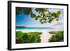 A White Sand Beach On The Island Of Eleuthera, The Bahamas-Erik Kruthoff-Framed Photographic Print