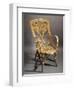 A Wicker Chair, Circa 1900, the Back Modelled as a Pair of Crossed Lawn Tennis Rackets-null-Framed Giclee Print