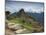 A wide angle photo of Macchu Pichu at sunrise with dramatic clouds in the distance.-Alex Saberi-Mounted Premium Photographic Print