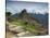 A wide angle photo of Macchu Pichu at sunrise with dramatic clouds in the distance.-Alex Saberi-Stretched Canvas