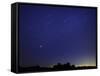 A Wide Field Composite Showing the Moon Against the Stars-Stocktrek Images-Framed Stretched Canvas