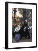 A Widow-James Tissot-Framed Art Print
