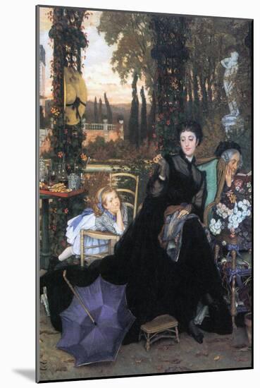 A Widow-James Tissot-Mounted Art Print