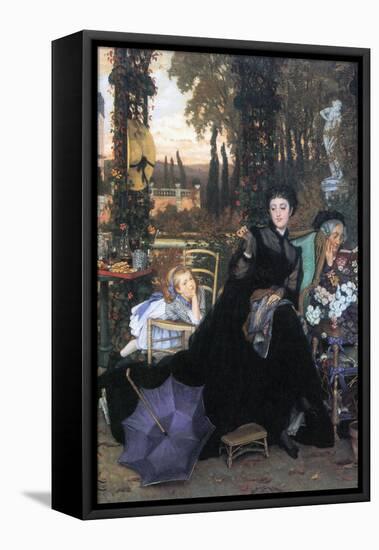 A Widow-James Tissot-Framed Stretched Canvas