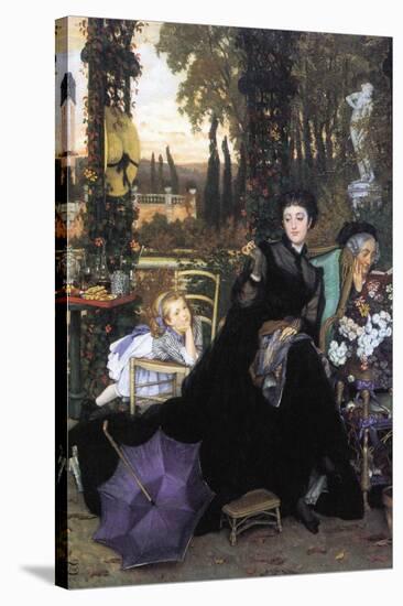 A Widow-James Tissot-Stretched Canvas