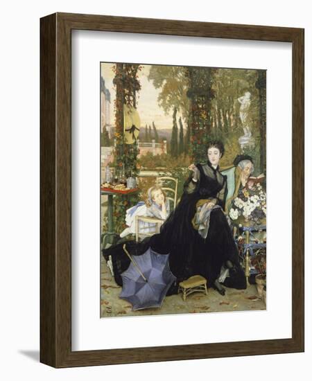 A Widow-James Tissot-Framed Giclee Print