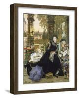 A Widow-James Tissot-Framed Giclee Print