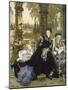 A Widow-James Tissot-Mounted Giclee Print