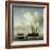 A Wijdship, a Keep and Other Shipping in Calm-Willem Van De, The Younger Velde-Framed Giclee Print