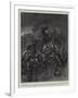 A Wild Stampede, the Effect of a South African Hail-Storm-John Charlton-Framed Giclee Print