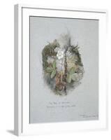 A Wild Strawberry Plant-John Ruskin-Framed Giclee Print