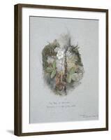 A Wild Strawberry Plant-John Ruskin-Framed Giclee Print