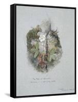 A Wild Strawberry Plant-John Ruskin-Framed Stretched Canvas