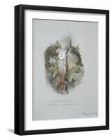 A Wild Strawberry Plant-John Ruskin-Framed Giclee Print