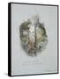 A Wild Strawberry Plant-John Ruskin-Framed Stretched Canvas