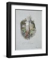 A Wild Strawberry Plant-John Ruskin-Framed Premium Giclee Print