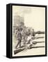 A Wild West Gunfight-Pat Nicolle-Framed Stretched Canvas