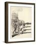 A Wild West Gunfight-Pat Nicolle-Framed Giclee Print