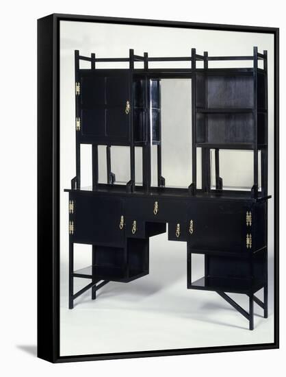 A William Watt Ebonised Side Cabinet-Edward William Godwin-Framed Stretched Canvas