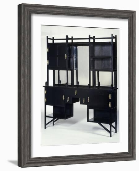 A William Watt Ebonised Side Cabinet-Edward William Godwin-Framed Giclee Print