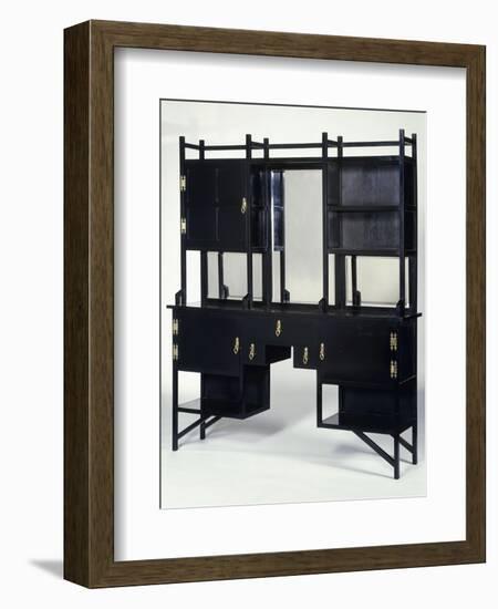 A William Watt Ebonised Side Cabinet-Edward William Godwin-Framed Giclee Print