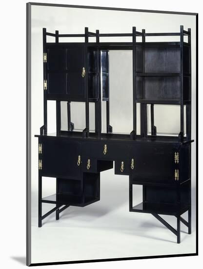 A William Watt Ebonised Side Cabinet-Edward William Godwin-Mounted Giclee Print