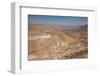 A winding road through the rocky mountains, Jordan, Middle East-Francesco Fanti-Framed Photographic Print