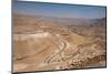 A winding road through the rocky mountains, Jordan, Middle East-Francesco Fanti-Mounted Photographic Print