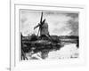 A Windmill, 1802-John Constable-Framed Giclee Print