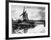 A Windmill, 1802-John Constable-Framed Giclee Print