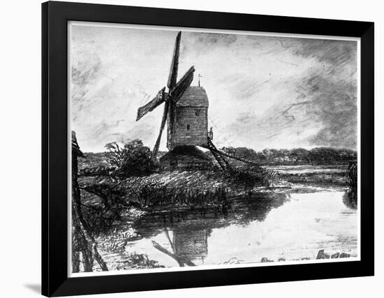 A Windmill, 1802-John Constable-Framed Giclee Print