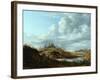 A Windmill Above a River-John Constable-Framed Giclee Print