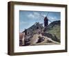 A Windmill at Montmartre, 1840-45-Jean-Baptiste-Camille Corot-Framed Giclee Print