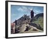 A Windmill at Montmartre, 1840-45-Jean-Baptiste-Camille Corot-Framed Giclee Print