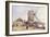 A Windmill on Blackheath, Greenwich, London, 1833-George Shepheard-Framed Giclee Print