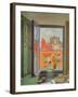 'A Window in Warren Street', c1922-F Gregory Brown-Framed Giclee Print