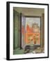 'A Window in Warren Street', c1922-F Gregory Brown-Framed Giclee Print