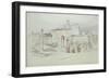 A Window of the Palazzo Tolomei-John Ruskin-Framed Giclee Print