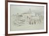 A Window of the Palazzo Tolomei-John Ruskin-Framed Giclee Print