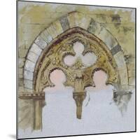 A Window of the Palazzo Tolomei-John Ruskin-Mounted Giclee Print