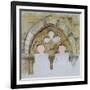 A Window of the Palazzo Tolomei-John Ruskin-Framed Giclee Print