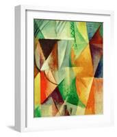 A Window, Study for 'The Three Windows', 1912/13-Robert Delaunay-Framed Giclee Print