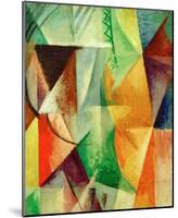 A Window, Study for 'The Three Windows', 1912/13-Robert Delaunay-Mounted Giclee Print