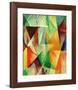 A Window, Study for 'The Three Windows', 1912/13-Robert Delaunay-Framed Giclee Print