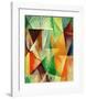 A Window, Study for 'The Three Windows', 1912/13-Robert Delaunay-Framed Giclee Print