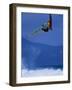 A Windsurfing in Mid-Air-null-Framed Photographic Print