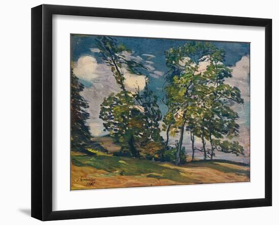 'A Windy Day', c1906-Alexander Jamieson-Framed Giclee Print