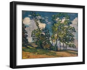 'A Windy Day', c1906-Alexander Jamieson-Framed Giclee Print